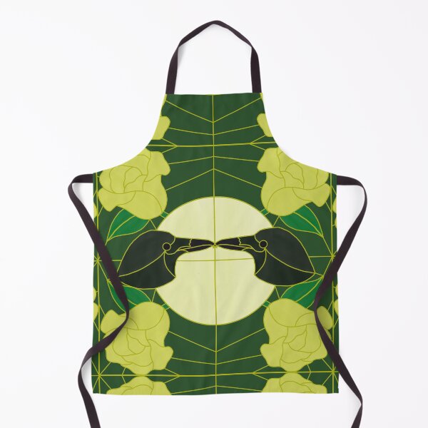 Item preview, Corvid Courting (yellow & green) designed and sold by PaganArtisan.