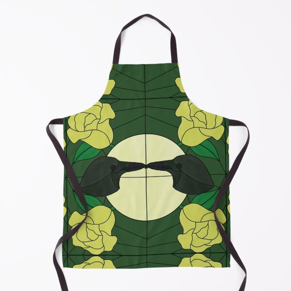 Item preview, Corvid Courting (yellow & green 2) designed and sold by PaganArtisan.