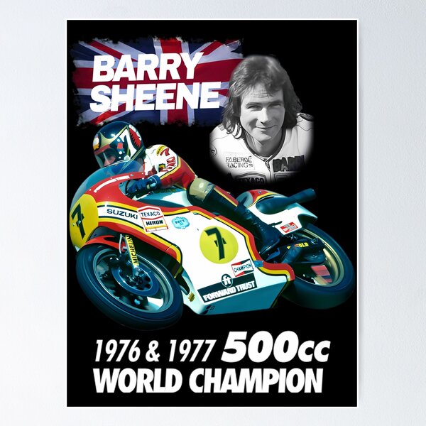 Item preview, Barry Sheene BK &x28;13&x29; designed and sold by EagleBleak.