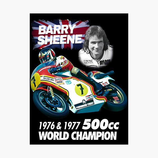 Item preview, Barry Sheene BK &x28;13&x29; designed and sold by EagleBleak.