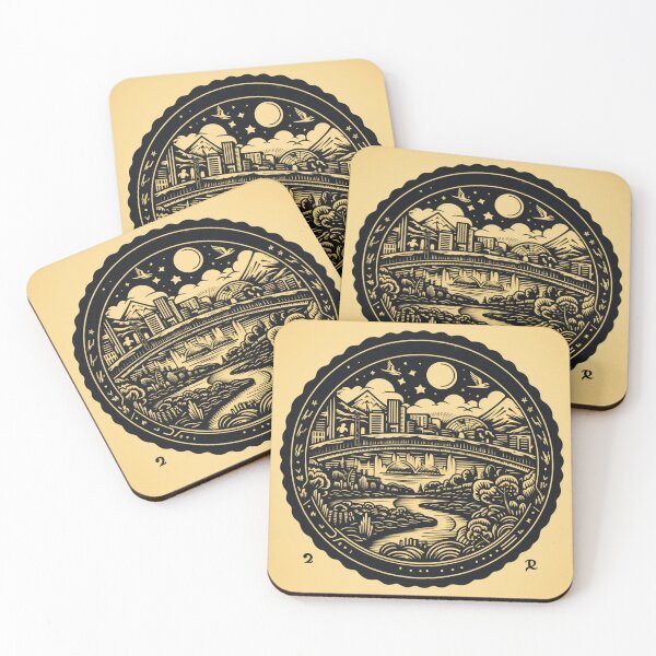 Item preview, The Three Rivers designed and sold by MSZPatternCo.