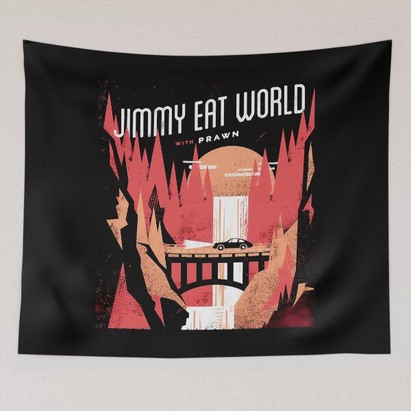 Item preview, jimmy eat  world tour 2021 menpora designed and sold by Garmentrain.