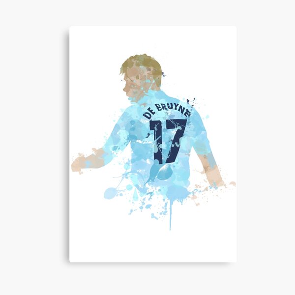 CANVAS Kevin De Bruyne Manchester City Soccer Team Art Wall Room Canvas Poster CANVAS Kevin De Bruyne Manchester City Soccer Team Art Wall Room Canvas Poster