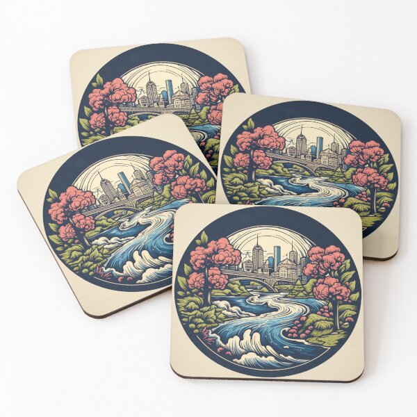 Item preview, Beauty on the Allegheny designed and sold by MSZPatternCo.