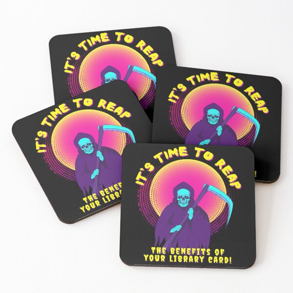 Item preview, Its Time to REAP (the benefits of your library card!) designed and sold by Cucubert.