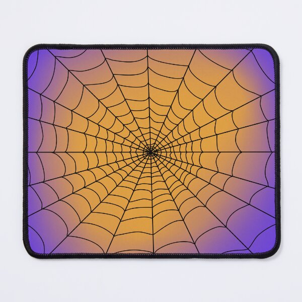 Item preview, Orange and Purple Spiderweb designed and sold by JNTremblay.