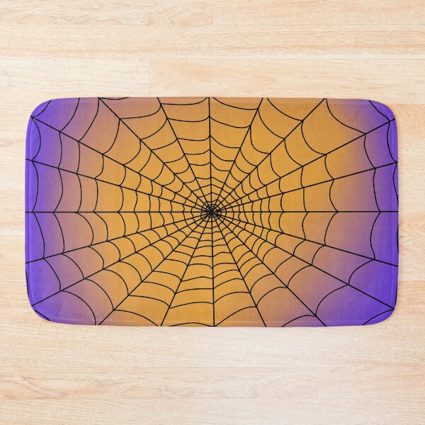 Item preview, Orange and Purple Spiderweb designed and sold by JNTremblay.