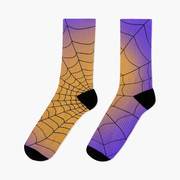 Item preview, Orange and Purple Spiderweb designed and sold by JNTremblay.