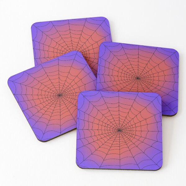 Item preview, Red and Purple Spiderweb designed and sold by JNTremblay.