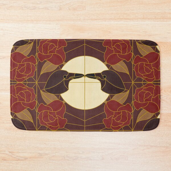 Item preview, Corvid Courting (yellow & red) designed and sold by PaganArtisan.