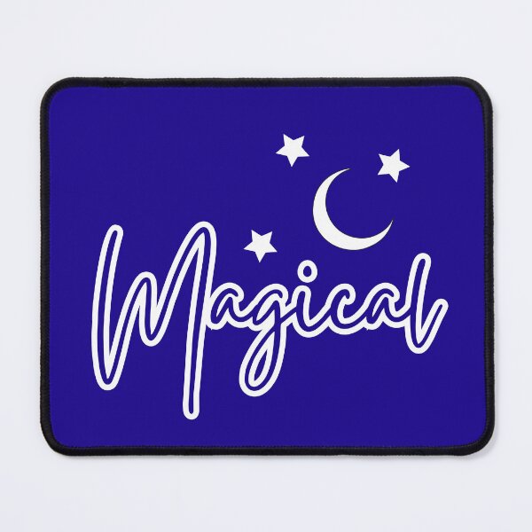Item preview, Magical Sorcerer Blue White Script designed and sold by Sunshine-Dreams.