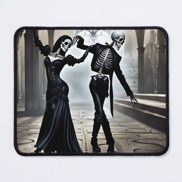 Item preview, Goth couple dancing a tango designed and sold by GothicRubette.