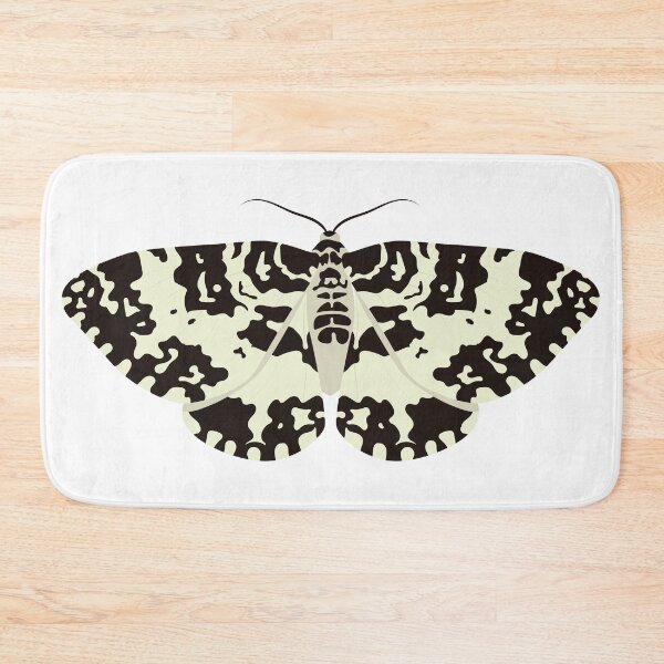 Item preview, Argent and Sable Illustrated Moth designed and sold by itsgoodjunk.
