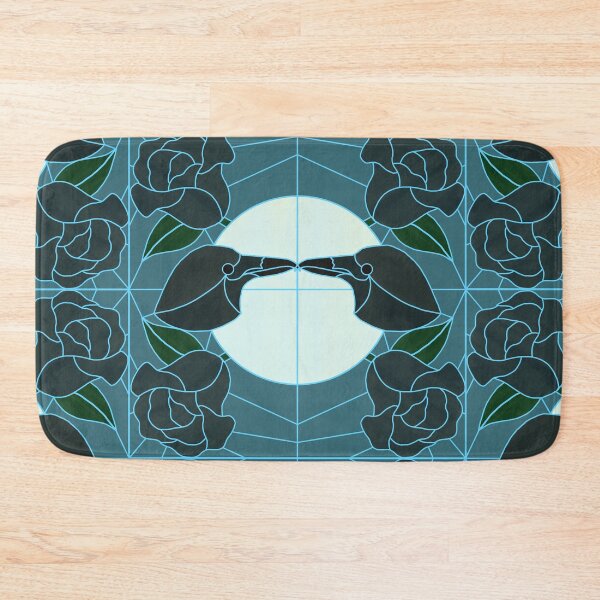 Item preview, Corvid Courting (teal) designed and sold by PaganArtisan.