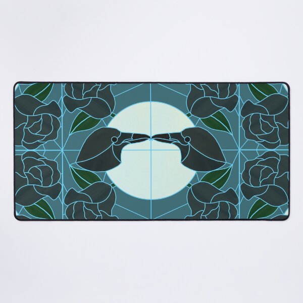 Item preview, Corvid Courting (teal) designed and sold by PaganArtisan.