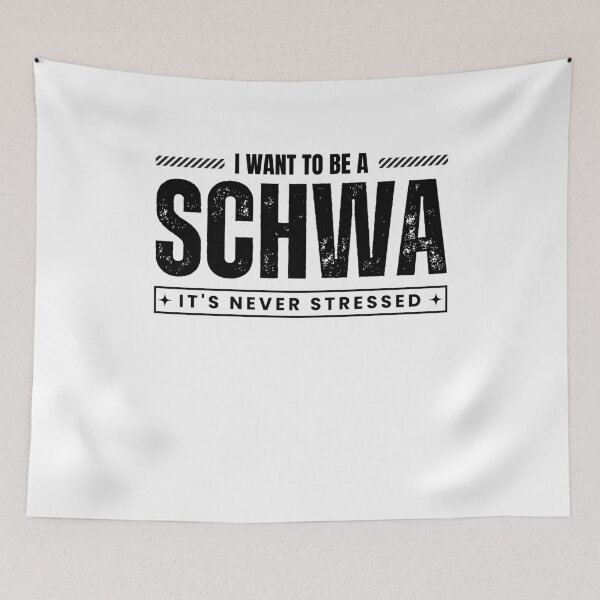 Item preview, I Want To Be A Schwa It's Never Stressed science of reading designed and sold by MouDantArts.