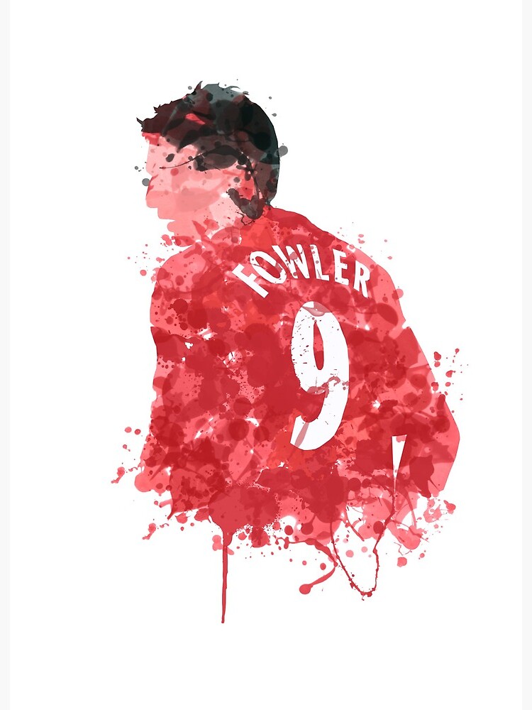 Liverpool hotsell FC LFC ORIGINAL Art 'Robbie Fowler' Original Acrylic Canvas Painting