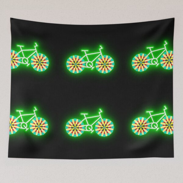 Item preview, "I am" mandala on bicycle designed and sold by Mandalanca.
