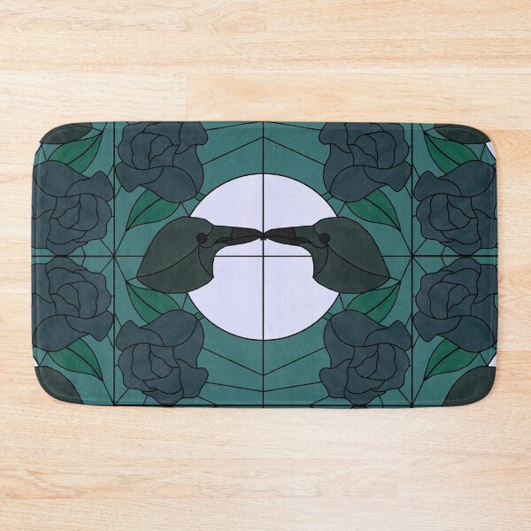 Item preview, Corvid Courting (teal 2) designed and sold by PaganArtisan.