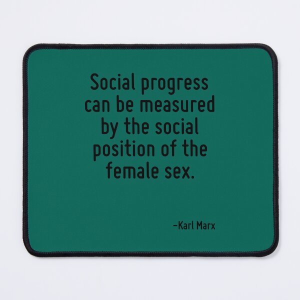 Item preview, Social progress can be measured by the social position of the female sex. Fitted Scoop designed and sold by NorbertoHuels.