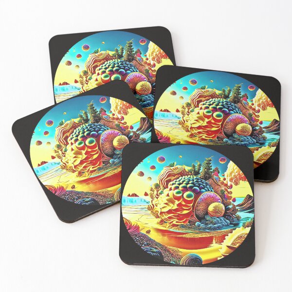 Item preview, The Futuristic Beachscape designed and sold by run-rotee.