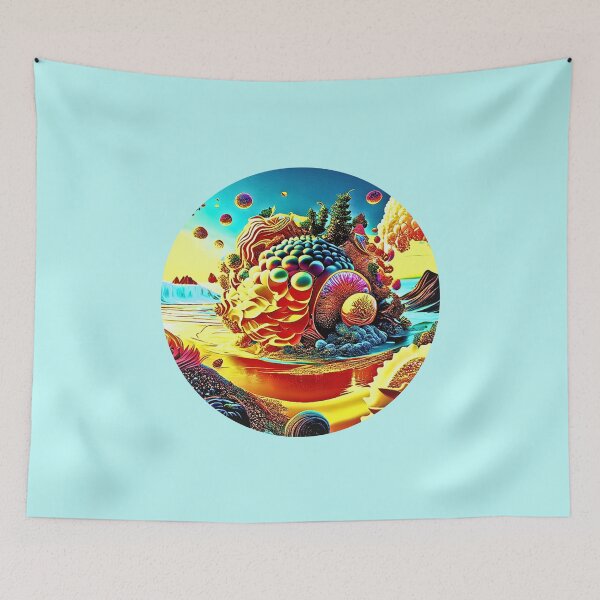 Item preview, The Futuristic Beachscape designed and sold by run-rotee.