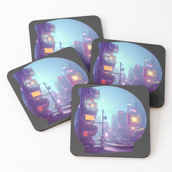 Item preview, Cyberpunk Street Scene designed and sold by Chubuter.