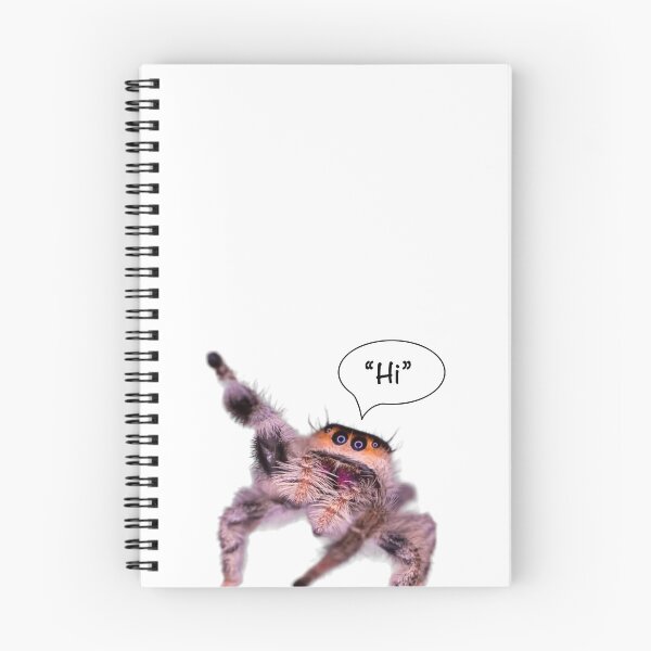 Item preview, Jumping Spider Saying “Hi” designed and sold by Art OnTheSpectrum.