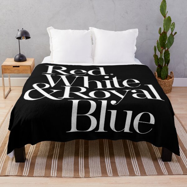 Item preview, RED WHITE & ROYAL BLUE designed and sold by basilmorton.