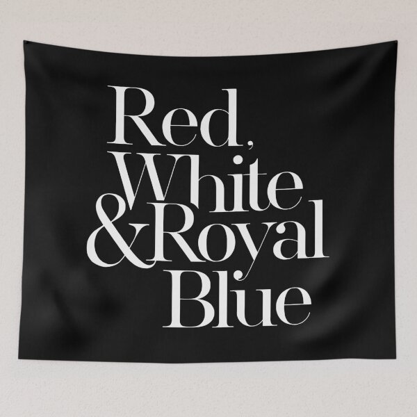 Item preview, RED WHITE & ROYAL BLUE designed and sold by basilmorton.