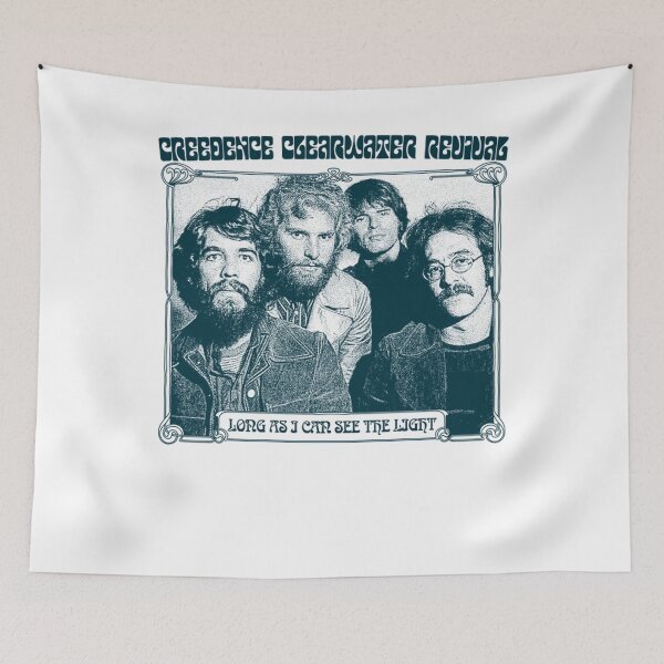 Item preview, Creedence Clearwater Revival /\/\/ Original Vintage Style Fan Artwork designed and sold by FashionArtkels.