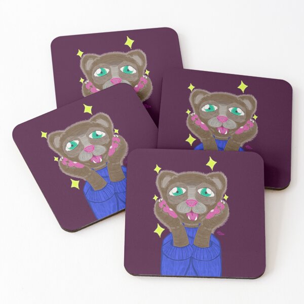 Item preview, Happy Ferret designed and sold by Laura-the-bard.