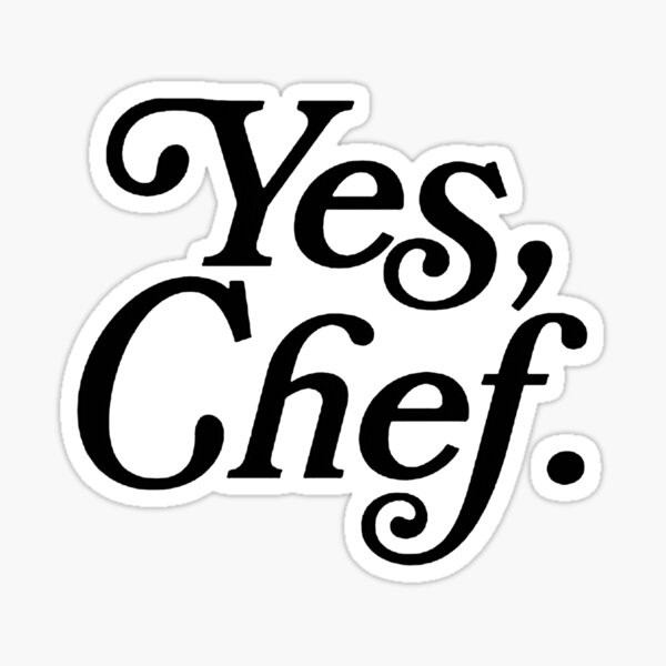 Item preview, Yes Chef designed and sold by skyfesva.