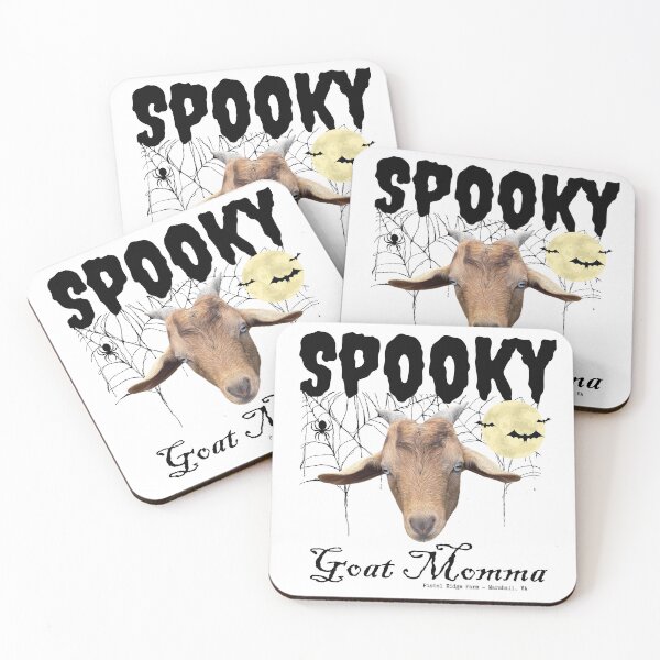 Item preview, Spooky Goat Momma | Cute Goats | Funny Goats | Goat Puns designed and sold by PistolRidgeFarm.