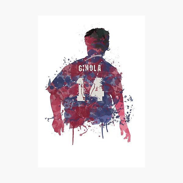 David Ginola Newcastle United Legend Art Photographic Print