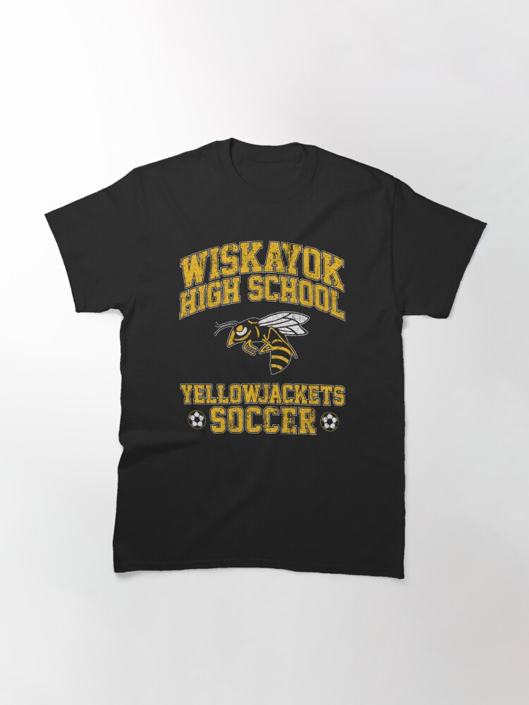 Thumbnail 3 of 7, Classic T-Shirt, Wiskayok High School Yellowjackets Soccer - Yellowjackets designed and sold by guegsvbjka.