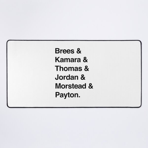 Item preview, New Orleans Saints Lineup designed and sold by Morrisenner.