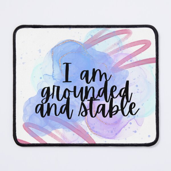 Item preview, Watercolor Mantra for Taurus - I am grounded and stable designed and sold by GreenStardust.