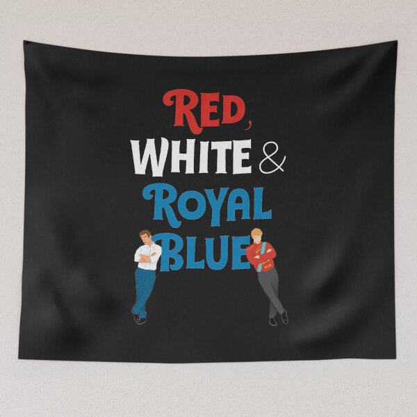 Item preview, RED WHITE & ROYAL BLUE designed and sold by basilmorton.