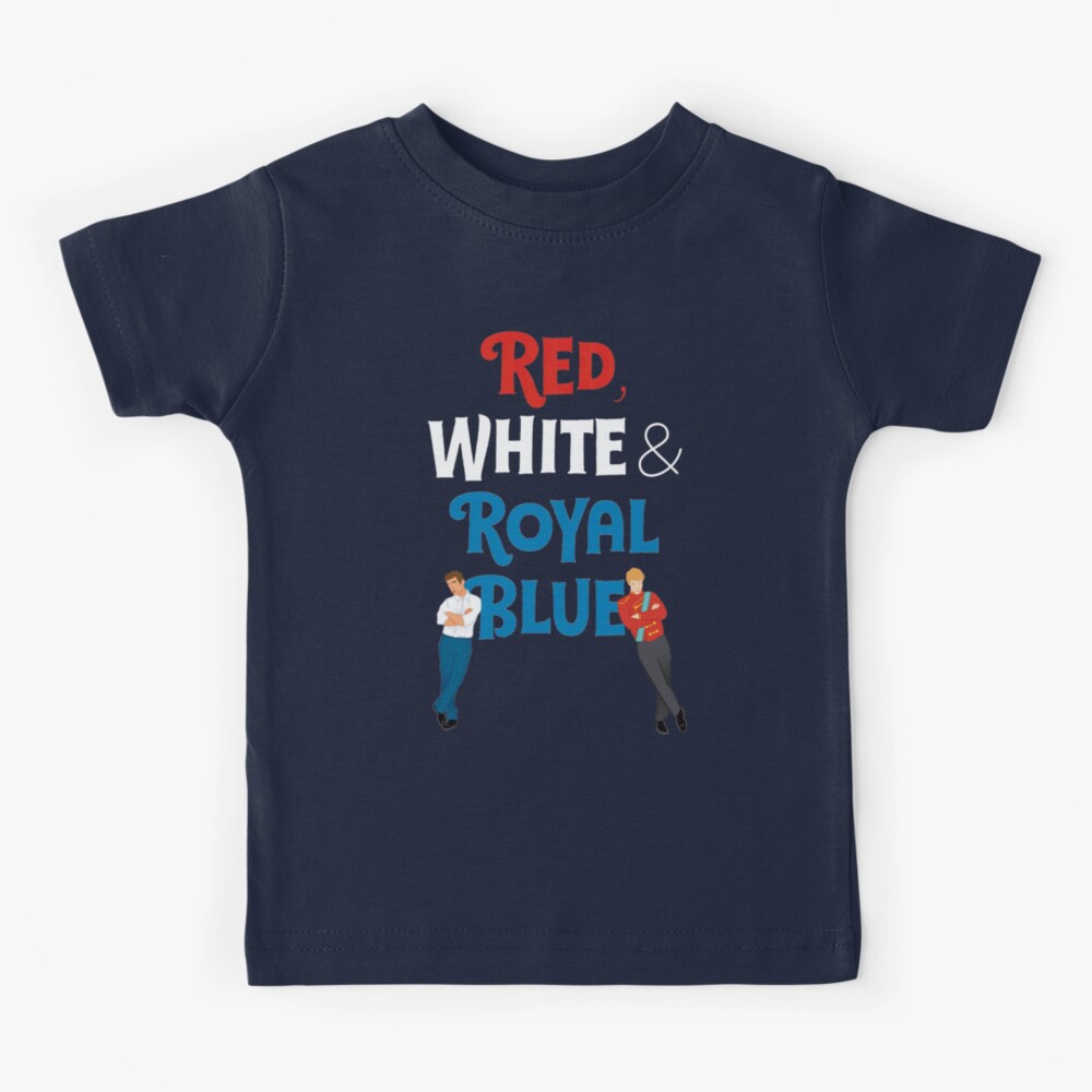 royal blue kids shirts