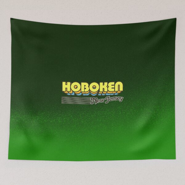 Item preview, Hoboken, New Jersey | Retro Stripes designed and sold by retroready.