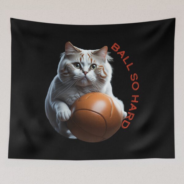 Item preview, Ball so hard. This cat can play designed and sold by Glamalt.