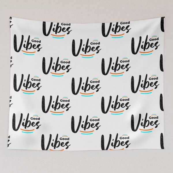 Item preview, Good Vibes Typography designed and sold by GowanusClub.