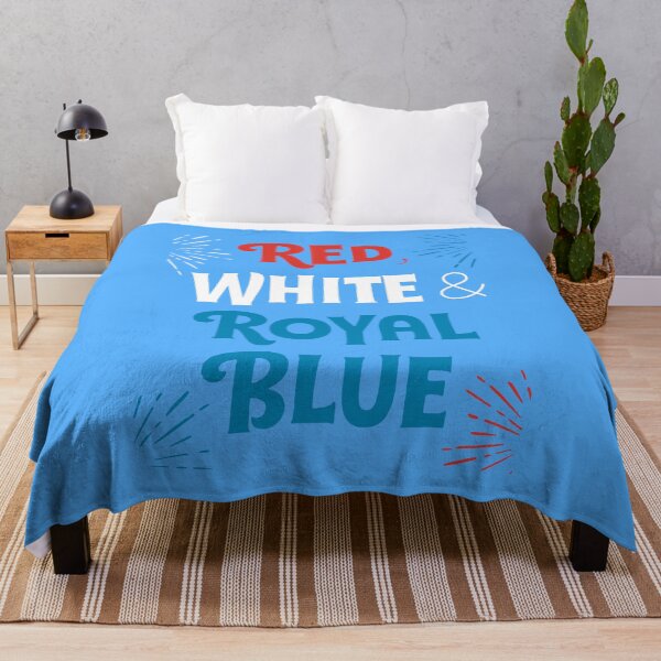 Item preview, RED WHITE & ROYAL BLUE designed and sold by basilmorton.