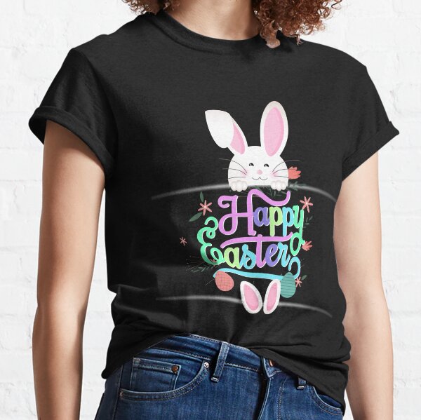 Tops for Women Sexy Casual, Womens Happy Easter Print Tops Short Sleeve  Tees Shirts Spring 2023 Trendy Tshirts 