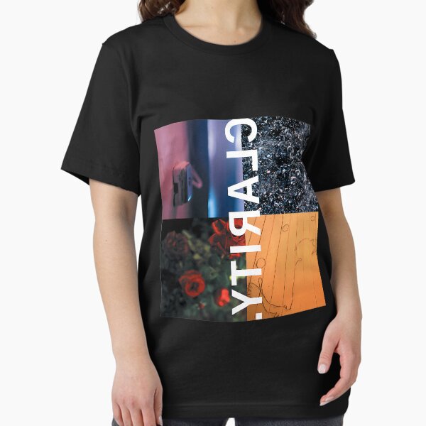 Vista previa del artículo con la obra «Mercancía oficial de Jimmy Eat World Clarity Premium», diseñado y vendido por Garmentrain.