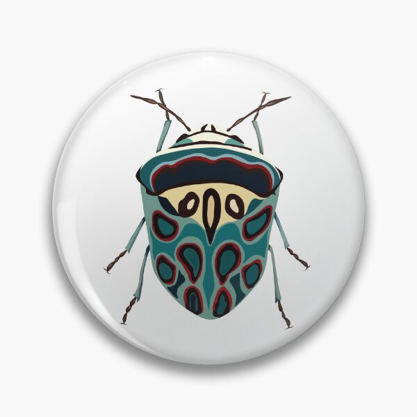 Item preview, Picasso Bug Beetle Sphaerocoris Annulus designed and sold by elmma design.