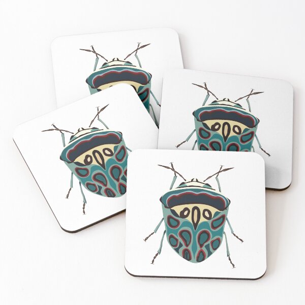 Item preview, Picasso Bug Beetle Sphaerocoris Annulus designed and sold by elmma design.