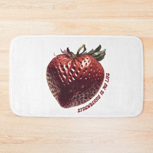 Item preview, Portrait of realistic strawberry designed and sold by CrazySweets.