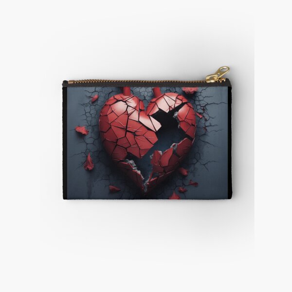 Item preview, broken heart shattered on the floor designed and sold by DanieWoods.